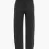 Pantalon de jogging noir avec logo brodé Pantalon de jogging noir avec logo brodé