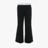 Pantalon à empiècements latéraux noir Pantalon à empiècements latéraux noir