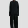 Pantalon large bleu marine Pantalon large bleu marine