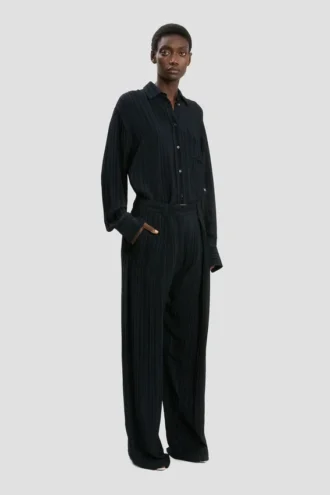 Pantalon large bleu marine Pantalon large bleu marine