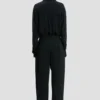 Pantalon large bleu marine Pantalon large bleu marine