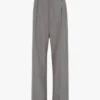 Pantalon à taille plissée en nickel Pantalon à taille plissée en nickel