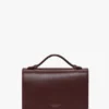 Petit sac Dorian en cuir bordeaux Petit sac Dorian en cuir bordeaux