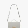 Petit sac Dorian en cuir magnésium Petit sac Dorian en cuir magnésium