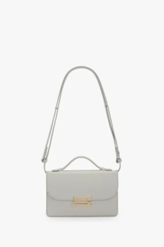 Petit sac Dorian en cuir magnésium
