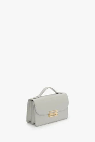 Petit sac Dorian en cuir magnésium