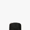 Pochette de voyage The Victoria en cuir noir