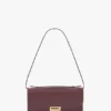Pochette Dorian en cuir bordeaux Pochette Dorian en cuir bordeaux