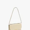Pochette Dorian en cuir ivoire Pochette Dorian en cuir ivoire
