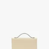 Pochette Dorian en cuir ivoire Pochette Dorian en cuir ivoire