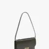 Pochette Dorian en cuir olive foncé Pochette Dorian en cuir olive foncé