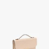Pochette Dorian en cuir rose pâle Pochette Dorian en cuir rose pâle