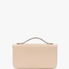 Pochette Dorian en cuir rose pâle Pochette Dorian en cuir rose pâle
