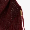 Pochette Manhattan à perles bordeaux Pochette Manhattan à perles bordeaux
