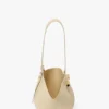 Pochette Portofino Dia en cuir ivoire Pochette Portofino Dia en cuir ivoire