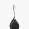 Pochette Portofino Dia en cuir noir Pochette Portofino Dia en cuir noir