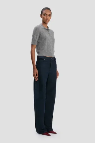 Polo gris chiné Polo gris chiné