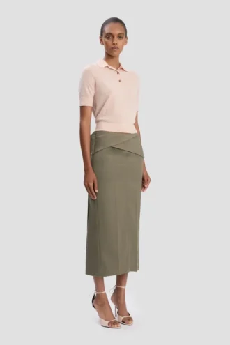 Polo rose pâle