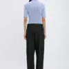 Polo à volants bleu ciel Polo à volants bleu ciel