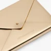 Porte-cartes en forme d’enveloppe doré Porte-cartes en forme d’enveloppe doré
