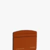 Porte-cartes The Victoria en cuir grainé orange brûlé Porte-cartes The Victoria en cuir grainé orange brûlé