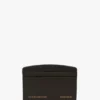 Porte-cartes Victoria en cuir noir