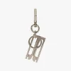 Porte-clés à breloque en argent Porte-clés à breloque en argent