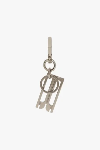 Porte-clés à breloque en argent Porte-clés à breloque en argent