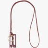 Porte-clés Dorian en rouge brique Porte-clés Dorian en rouge brique