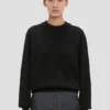 Pull coupe ample en noir Pull coupe ample en noir