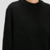 Pull coupe ample en noir Pull coupe ample en noir