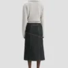 Pull Milano à demi-zip en gris chiné Pull Milano à demi-zip en gris chiné