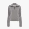 Pull Milano à demi-zip en gris chiné Pull Milano à demi-zip en gris chiné