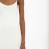 Robe camisole longue en ivoire Robe camisole longue en ivoire