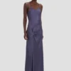 Robe caraco drapée Eclipse Robe caraco drapée Eclipse