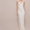 Robe caraco en dentelle ivoire Robe caraco en dentelle ivoire