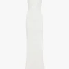 Robe caraco en dentelle ivoire Robe caraco en dentelle ivoire
