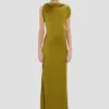 Robe Carla couleur mousse Robe Carla couleur mousse