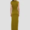 Robe Carla couleur mousse Robe Carla couleur mousse