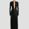 Robe à découpes en noir Robe à découpes en noir