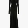 Robe à découpes en noir Robe à découpes en noir