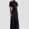 Robe Isabella bleu marine