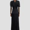 Robe Isabella bleu marine