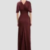 Robe Isabella bordeaux Robe Isabella bordeaux