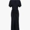 Robe midi Bela couleur nuit