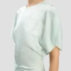 Robe midi Bela en aigue-marine
