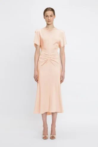 Robe midi Bela en motif floral