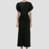 Robe midi Bela en noir