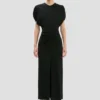 Robe midi Bela en noir