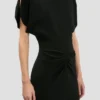 Robe midi Bela en noir